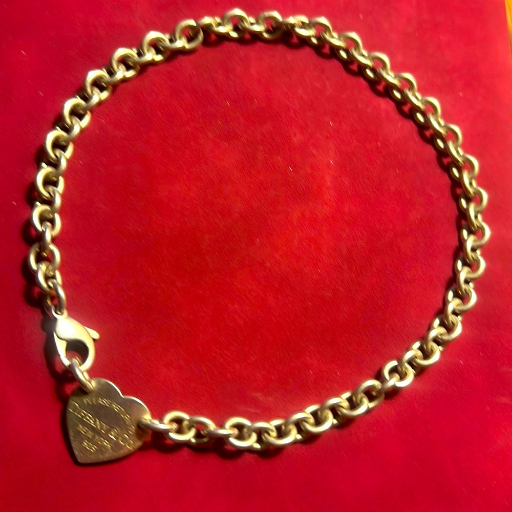 Heavy chunky Tiffany and Company Sterling 925 choker